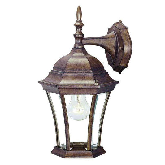 Dark Brown Hanging Carousel Lantern Wall Light - AFS