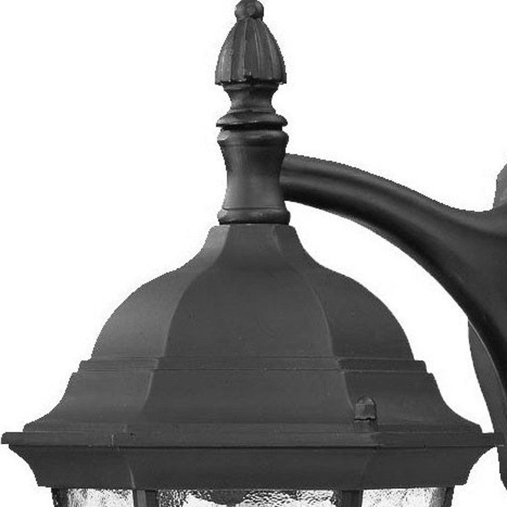 Two Light Matte Black Hanging Carousel Wall Light - AFS