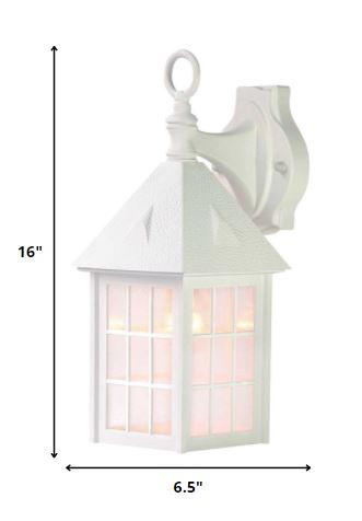 White House Shaped Wall Light - AFS