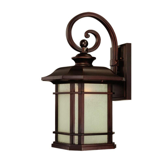 Somerset 1-Light Architectural Bronze Wall Light - AFS