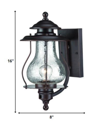 Antique Bronze Oil Lantern Hanging Light - AFS