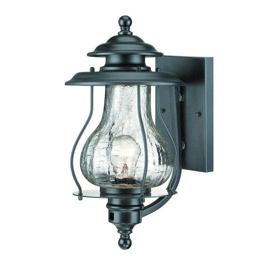 Matte Black Oil Lantern Wall Light - AFS