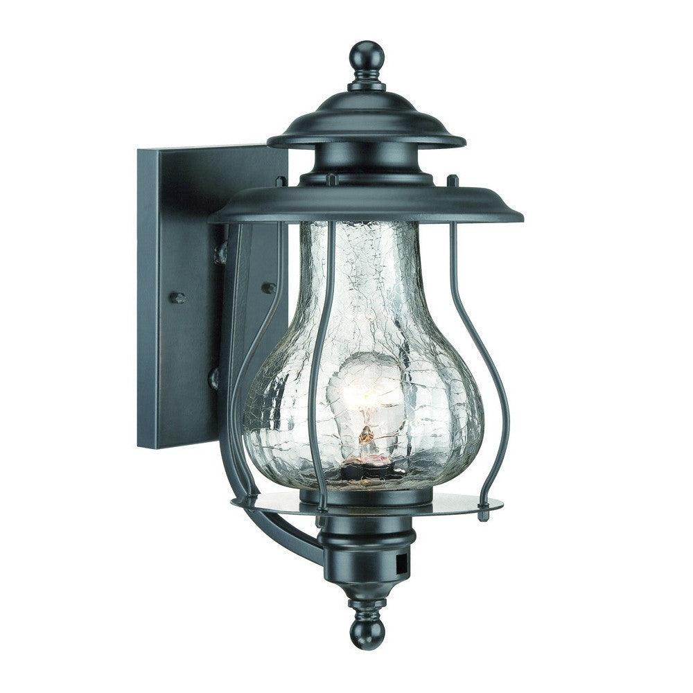 Matte Black Oil Lantern Wall Light - AFS