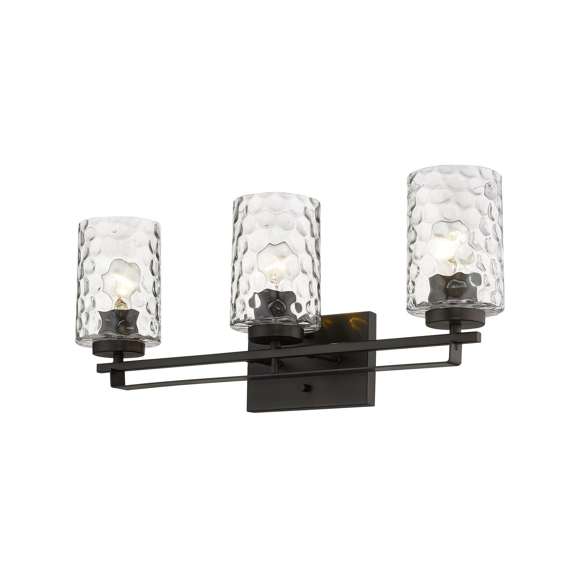 Livvy 3-Light Oil-Rubbed Bronze Vanity - AFS