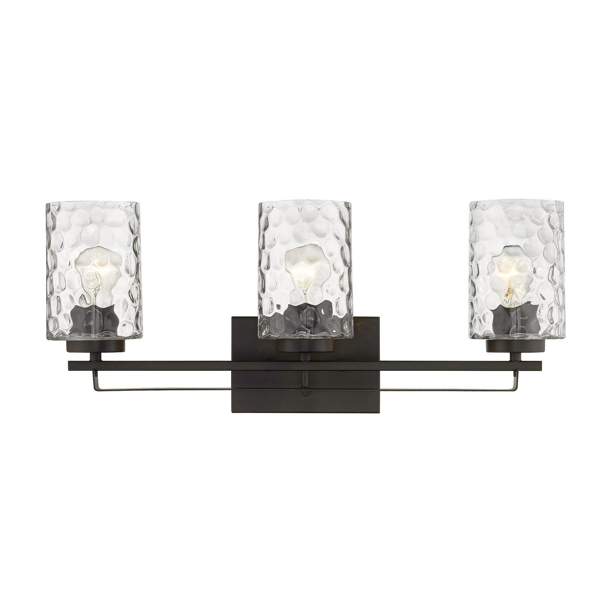 Livvy 3-Light Oil-Rubbed Bronze Vanity - AFS