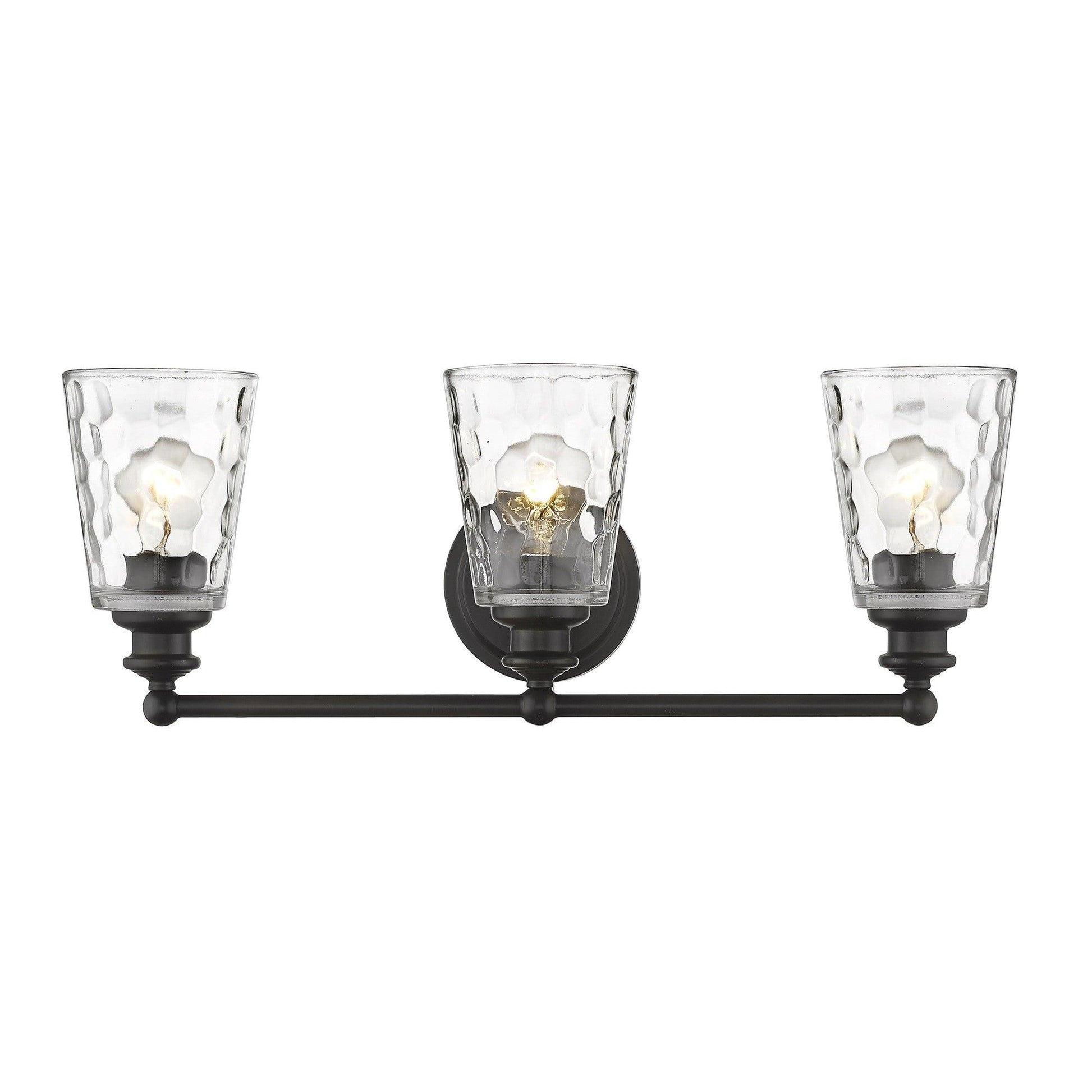 Mae 3-Light Oil-Rubbed Bronze Vanity - AFS