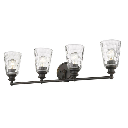 Mae 4-Light Oil-Rubbed Bronze Vanity - AFS