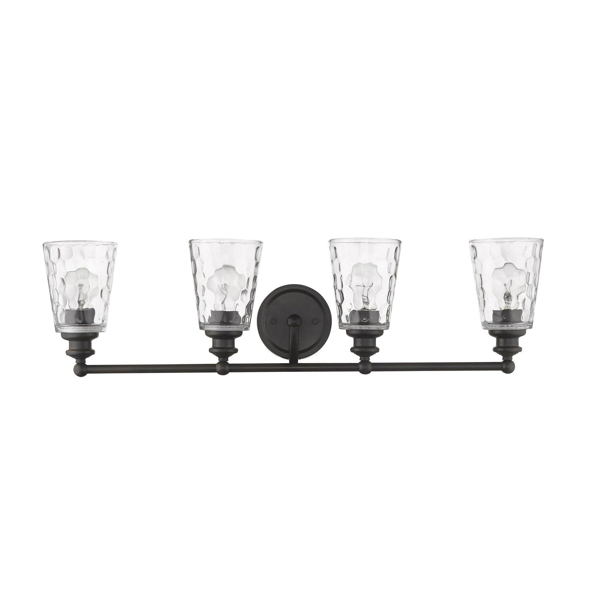 Mae 4-Light Oil-Rubbed Bronze Vanity - AFS