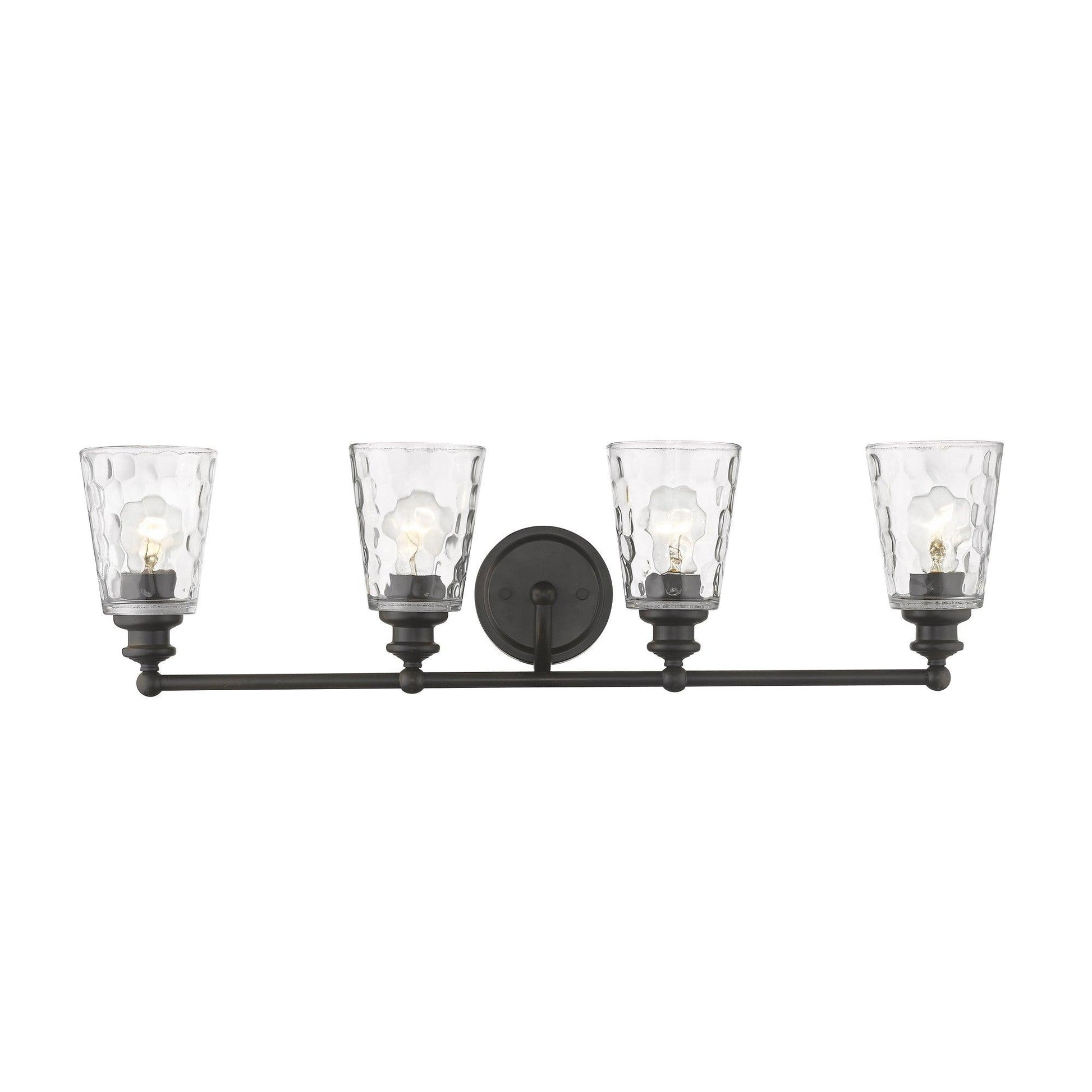 Mae 4-Light Oil-Rubbed Bronze Vanity - AFS