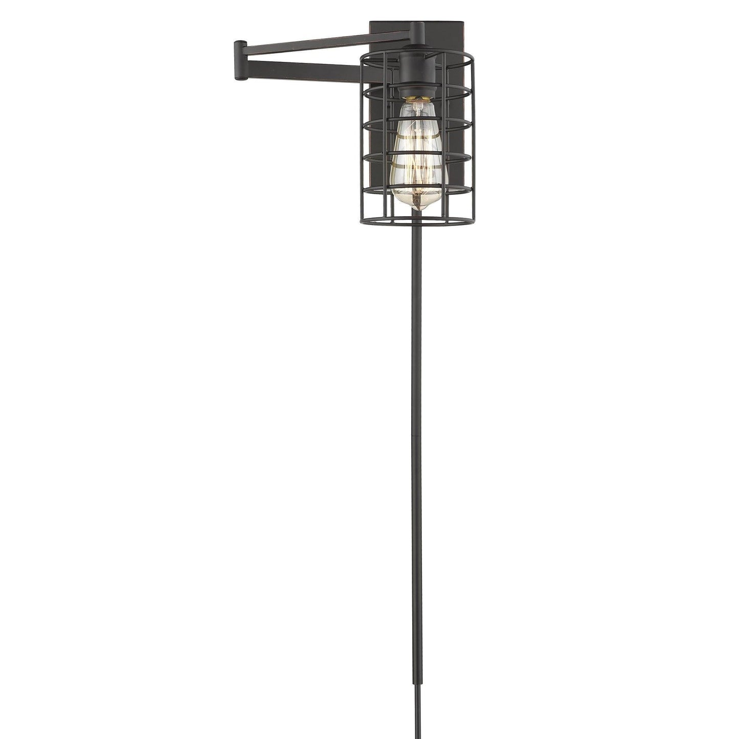 Industrial Bronze Metal Wall Sconce - AFS