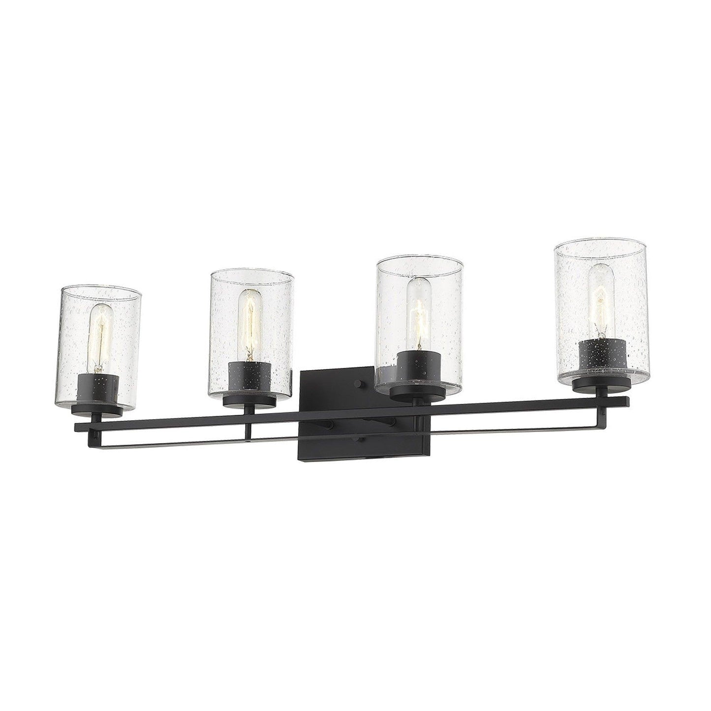 Orella 4-Light Matte Black Sconce - AFS