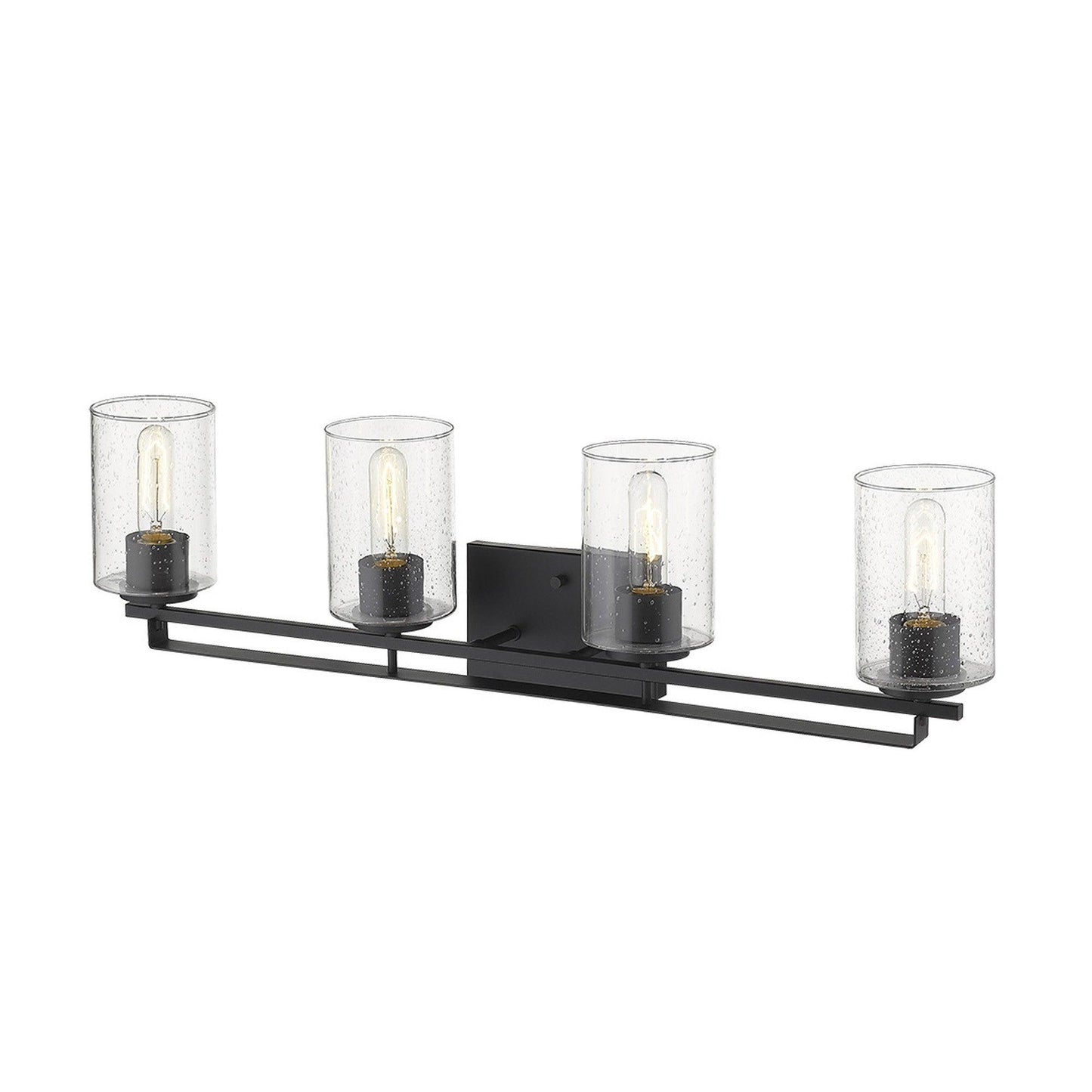 Orella 4-Light Matte Black Sconce - AFS