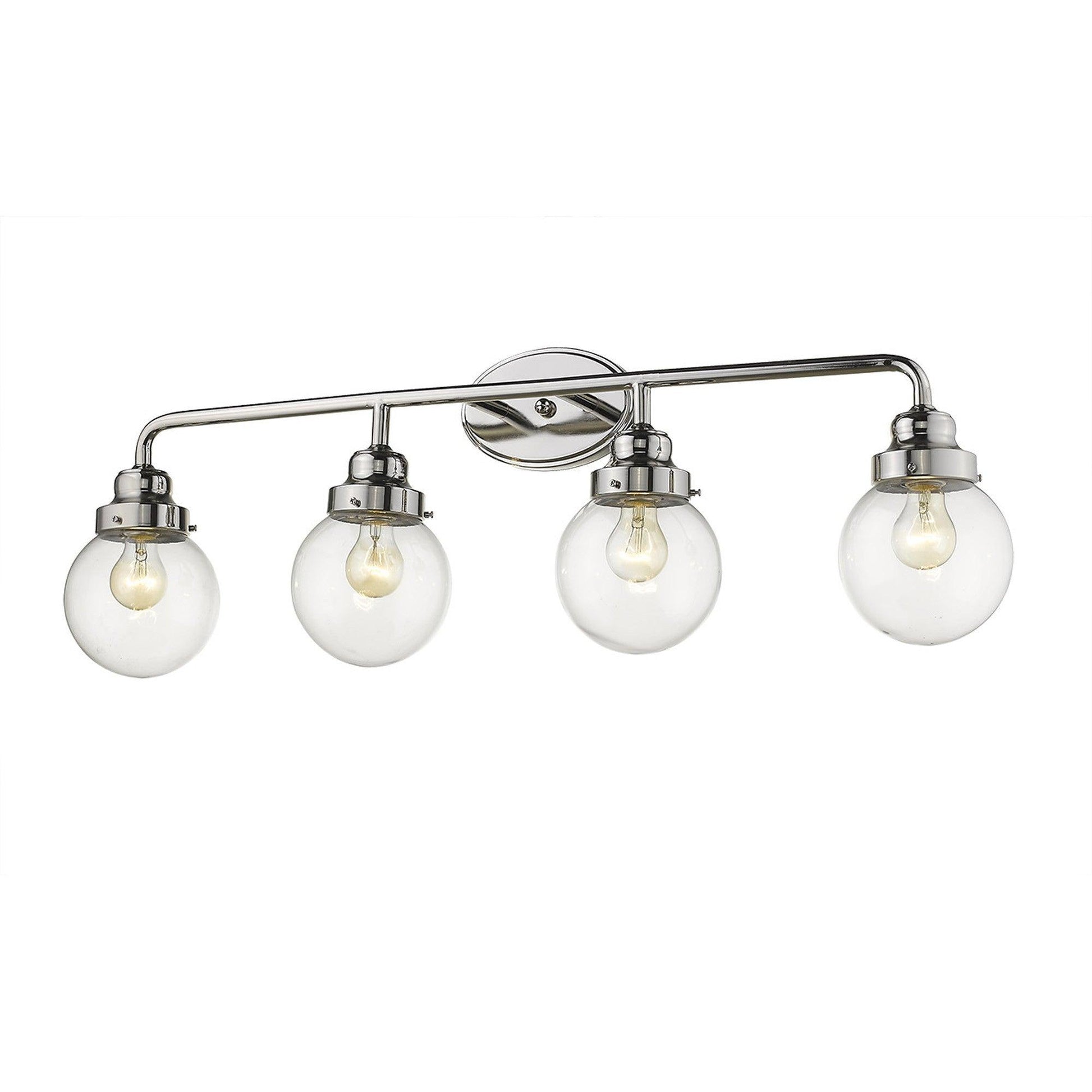 Portsmith 4-Light Polished Nickel Vanity - AFS