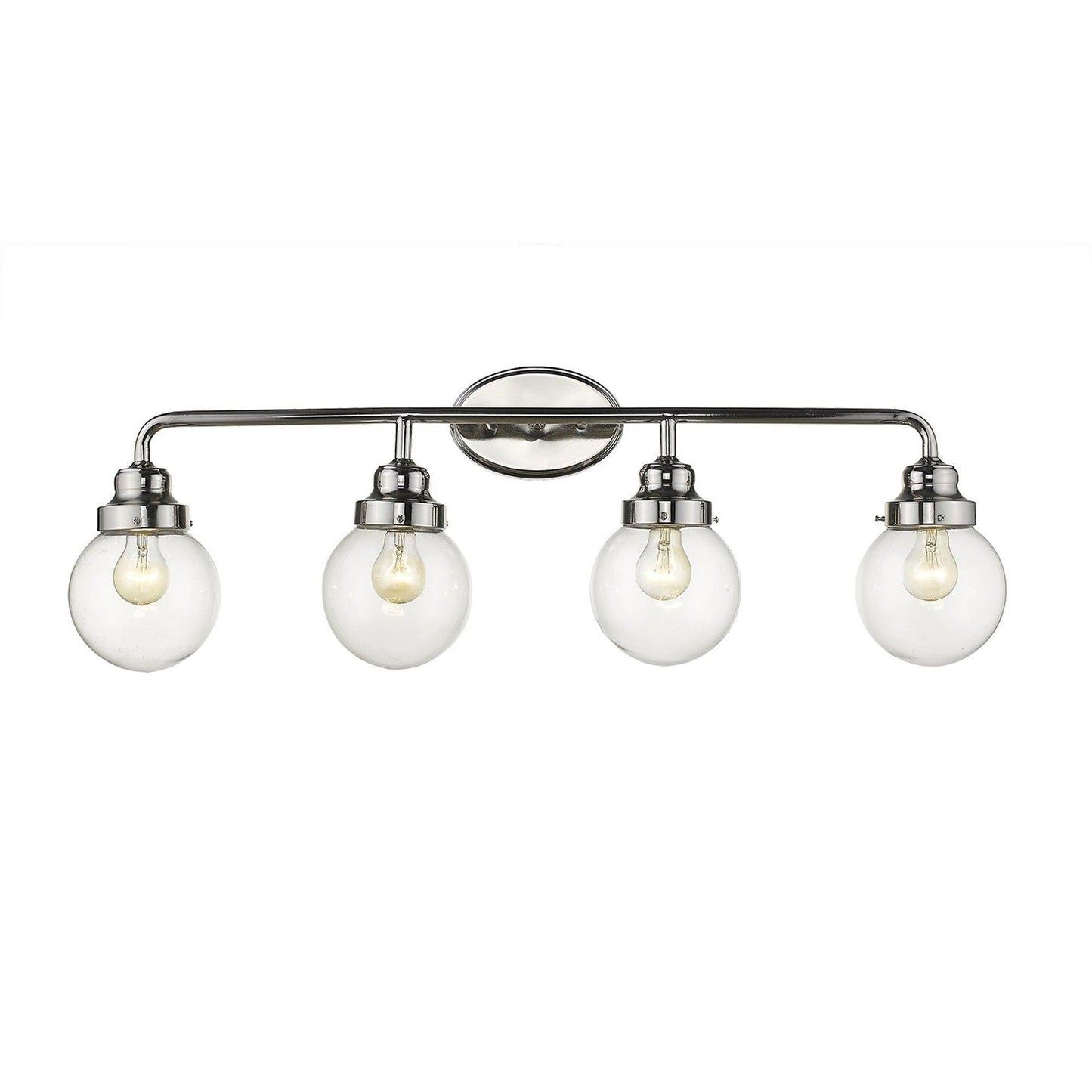 Portsmith 4-Light Polished Nickel Vanity - AFS