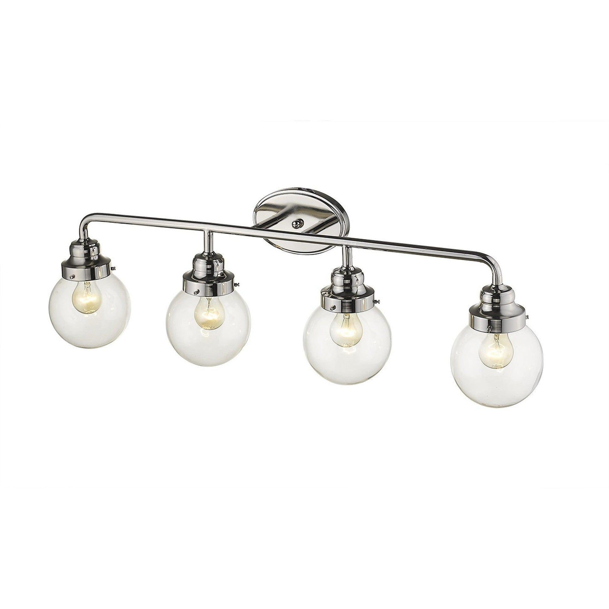 Portsmith 4-Light Polished Nickel Vanity - AFS