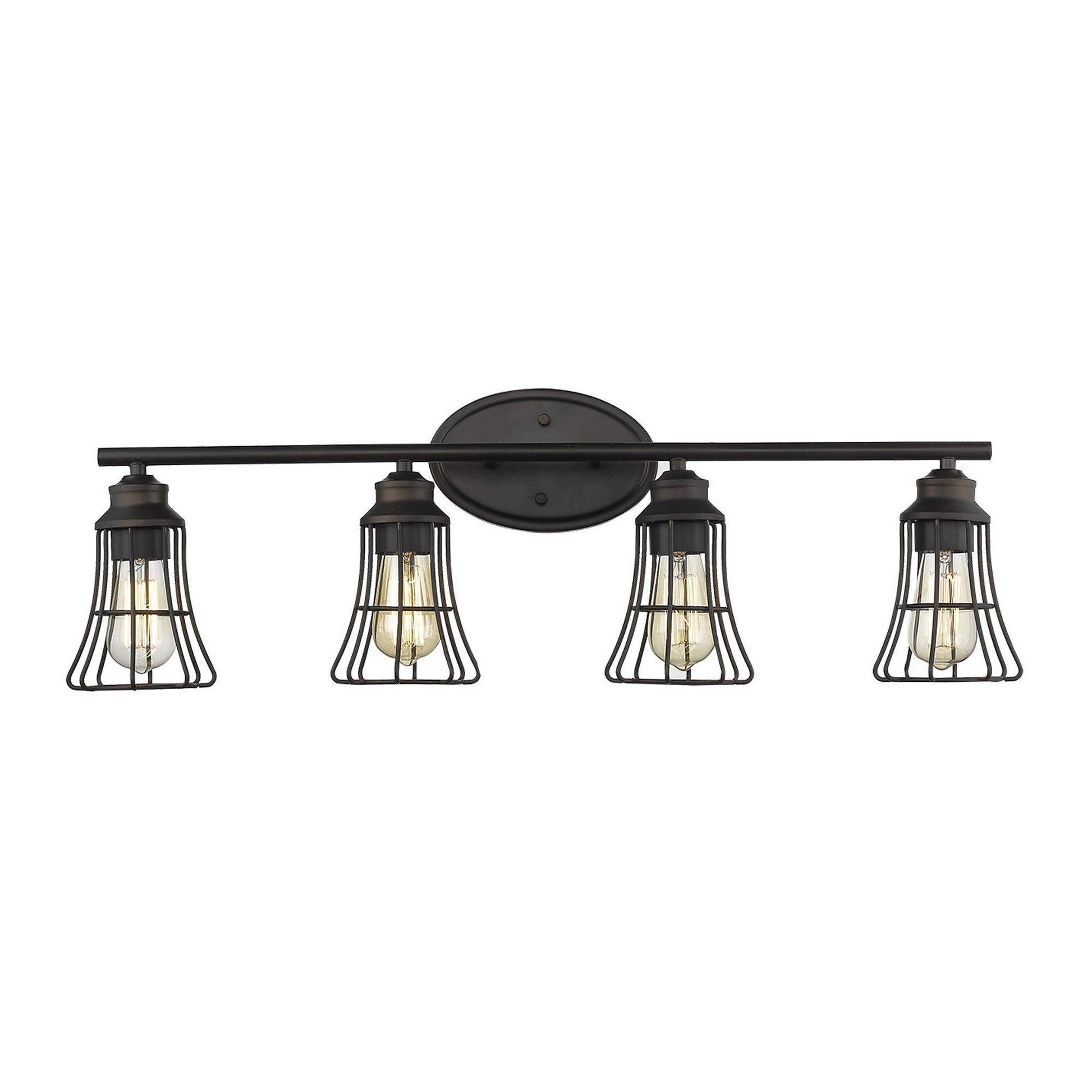 Piers 4-Light Oil-Rubbed Bronze Vanity - AFS