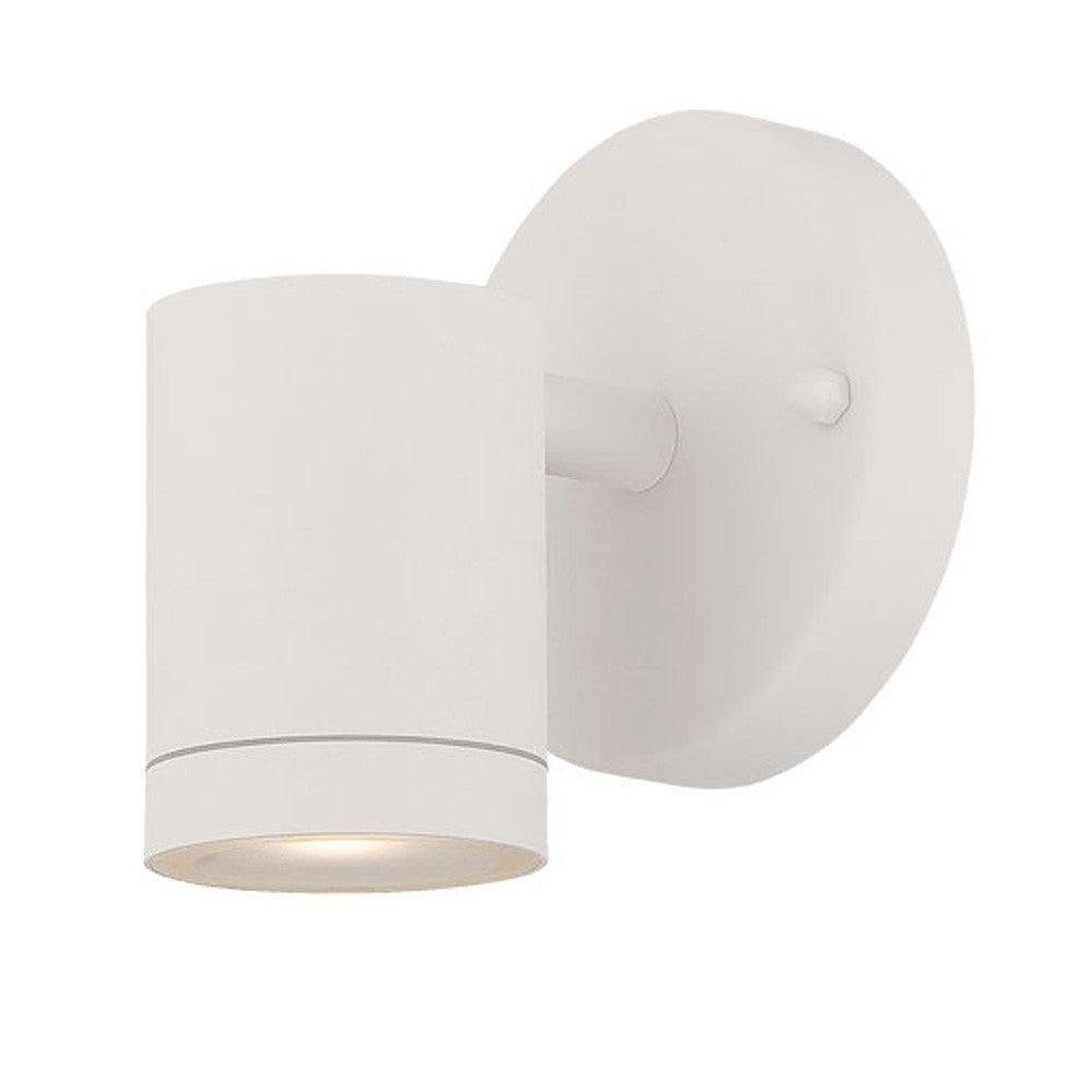 White LED One Light Outdoor Can Shape Wall Sconce - AFS