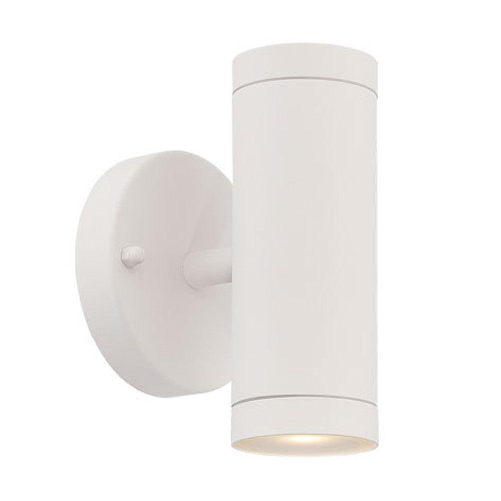 White LED Two Light Can Shape Wall Sconce - AFS