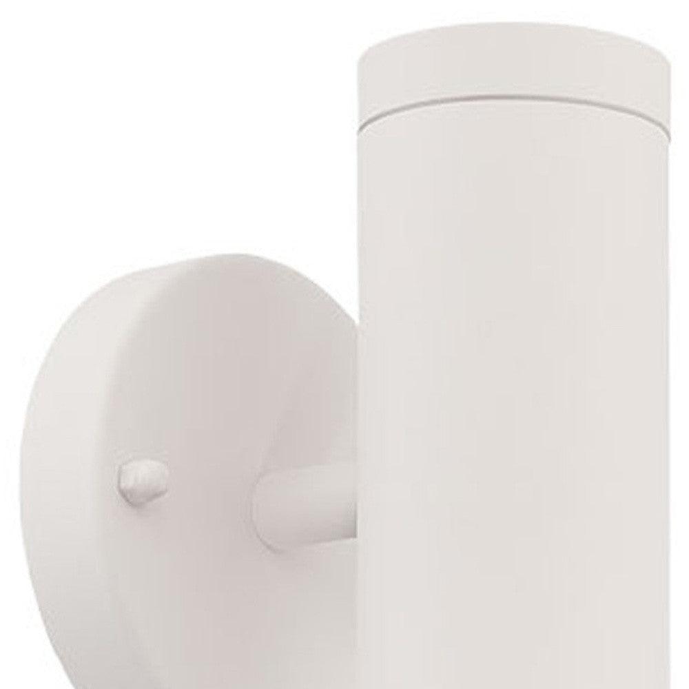 White LED Two Light Can Shape Wall Sconce - AFS