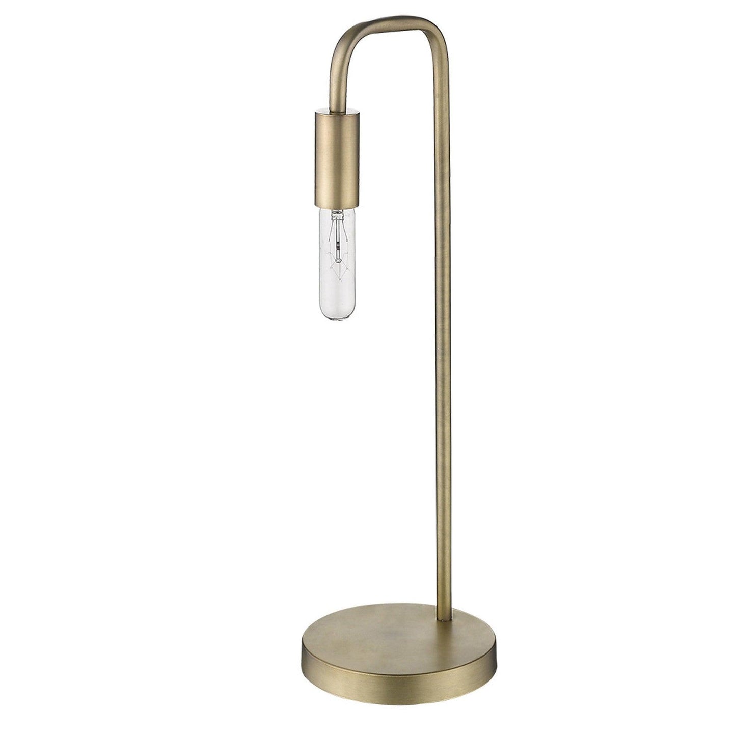 Perret 1-Light Aged Brass Table Lamp - AFS