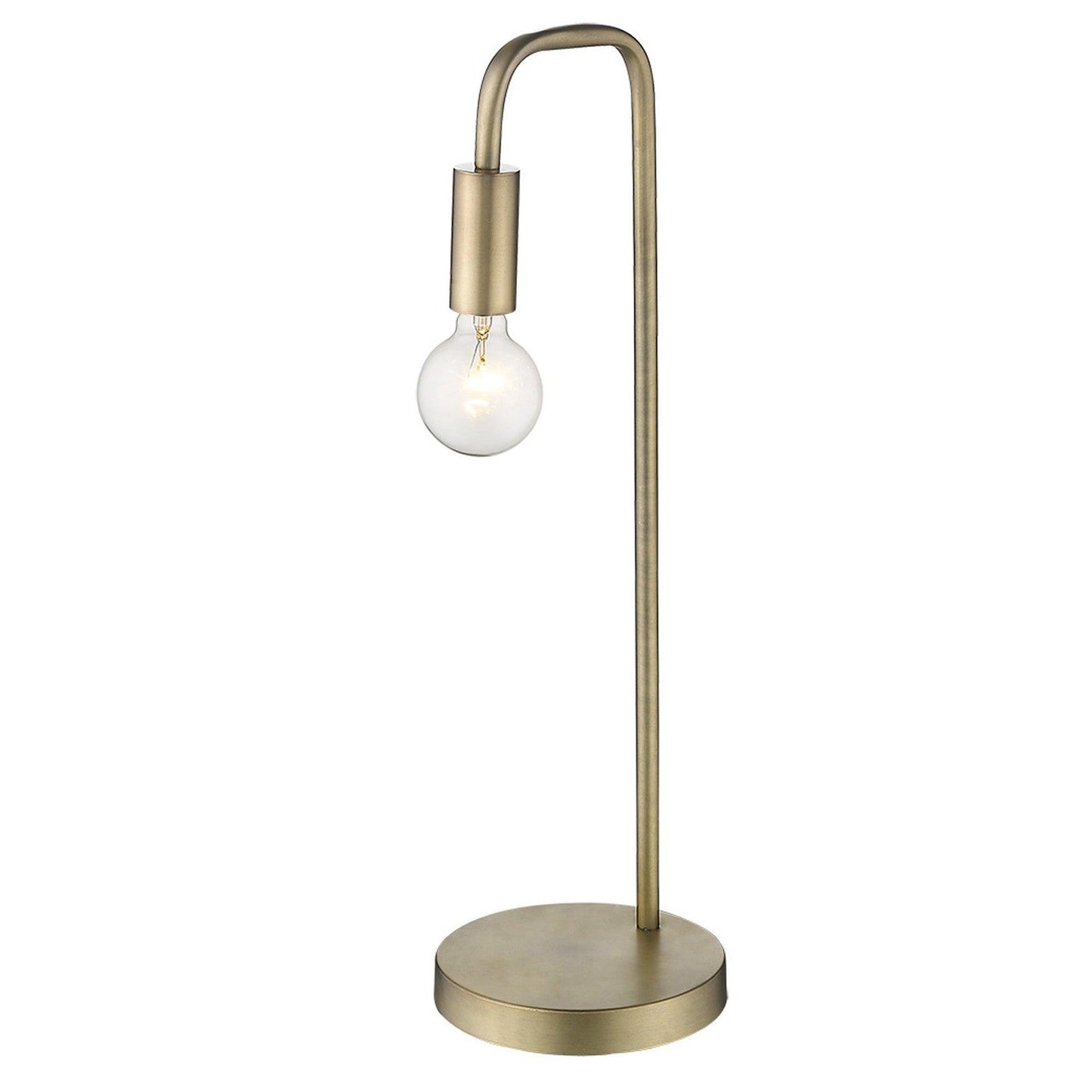 Perret 1-Light Aged Brass Table Lamp - AFS