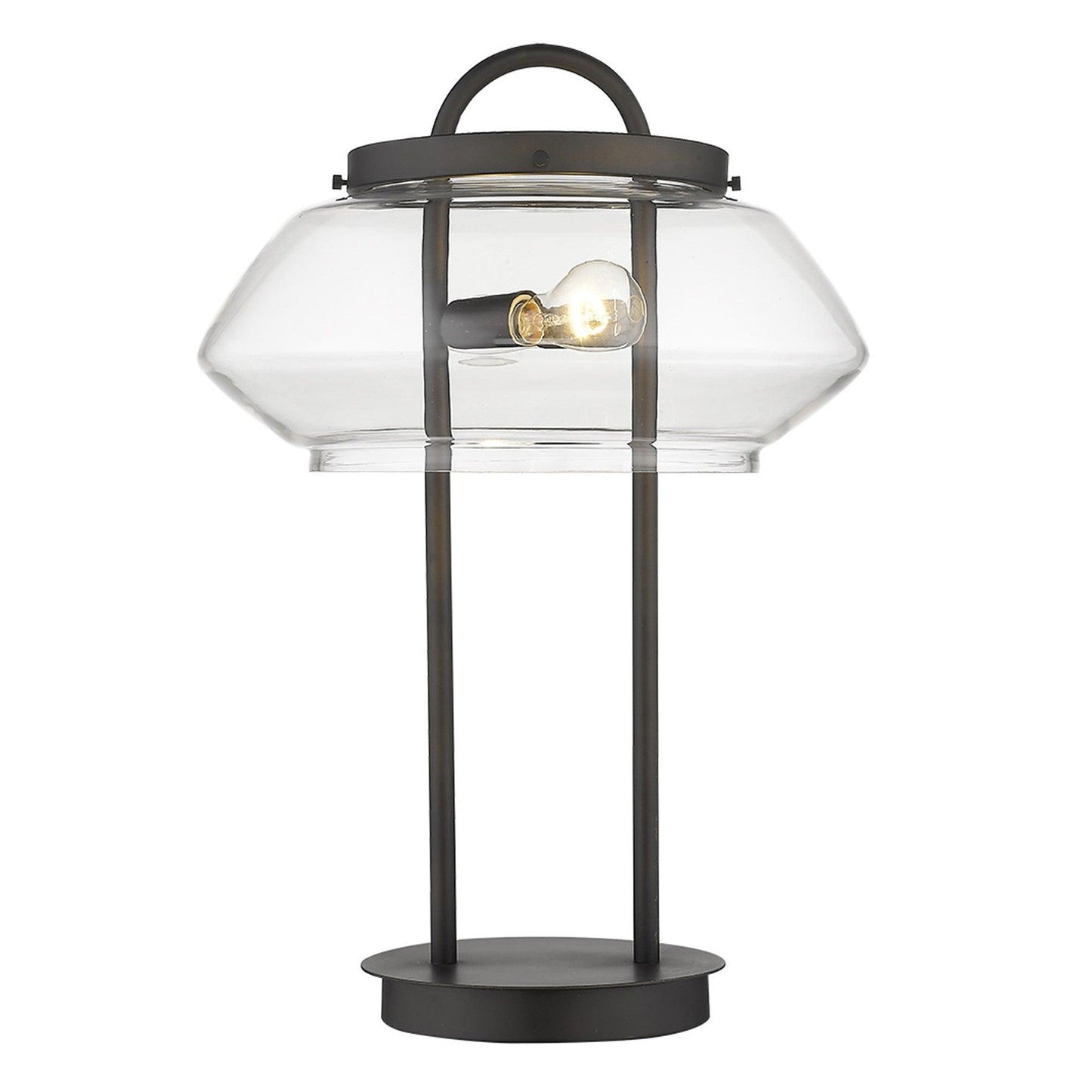 Garner 2-Light Oil-Rubbed Bronze Table Lamp - AFS