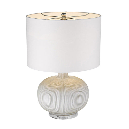 Trend Home 1-Light Polished Nickel Table Lamp - AFS