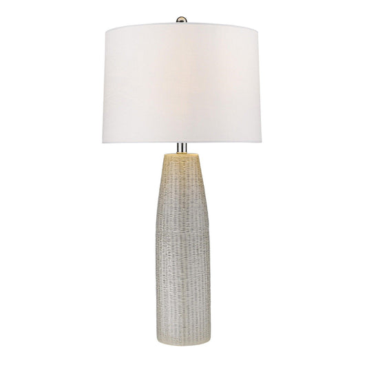 Trend Home 1-Light Polished Nickel Table Lamp - AFS