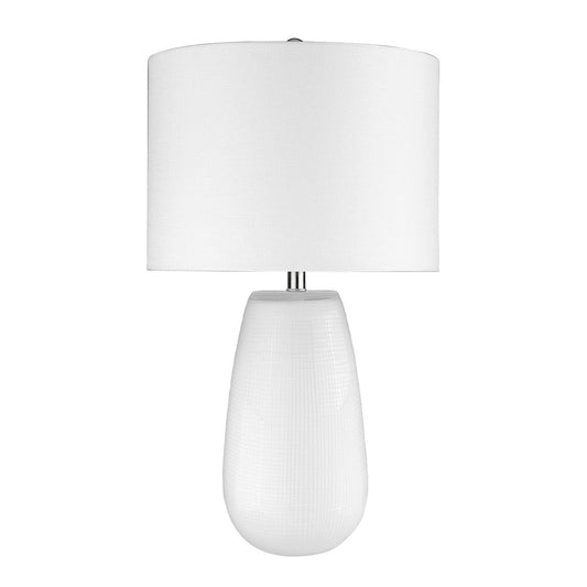 Trend Home 1-Light White Table Lamp - AFS