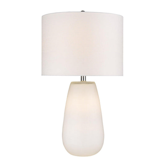 Trend Home 1-Light White Table Lamp - AFS