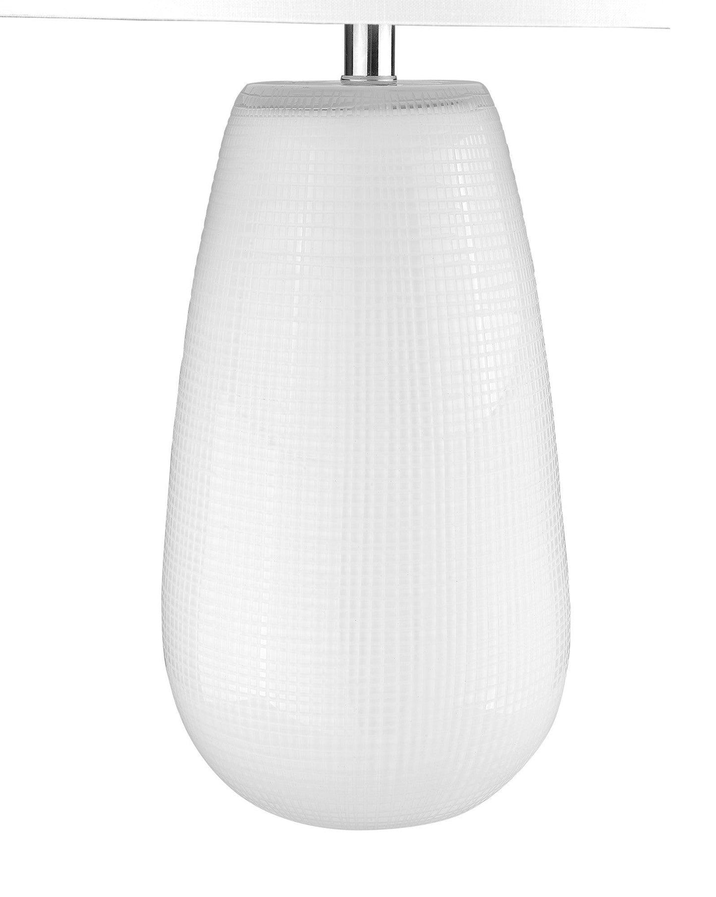 Trend Home 1-Light White Table Lamp - AFS