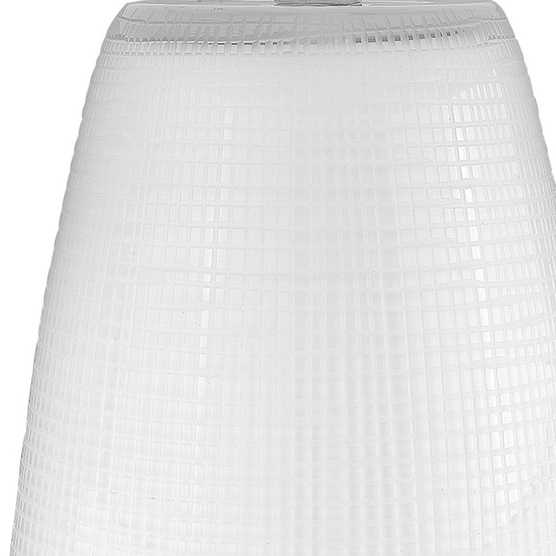 Trend Home 1-Light White Table Lamp - AFS