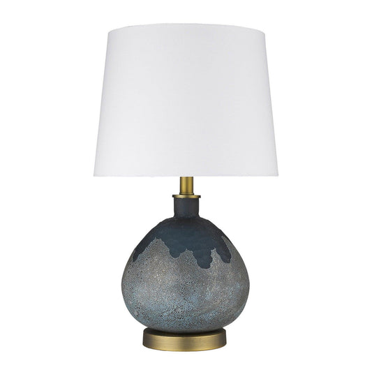 Trend Home 1-Light Brass Table Lamp - AFS