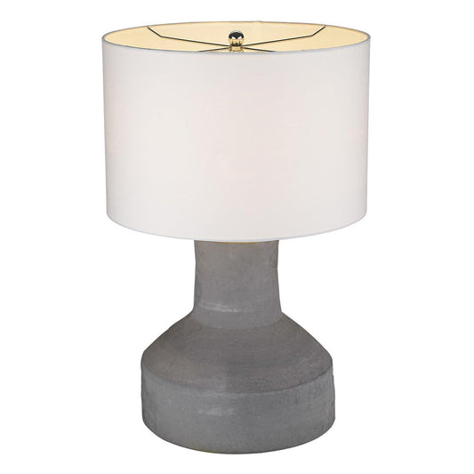 Trend Home 1-Light Polished Nickel Table Lamp - AFS