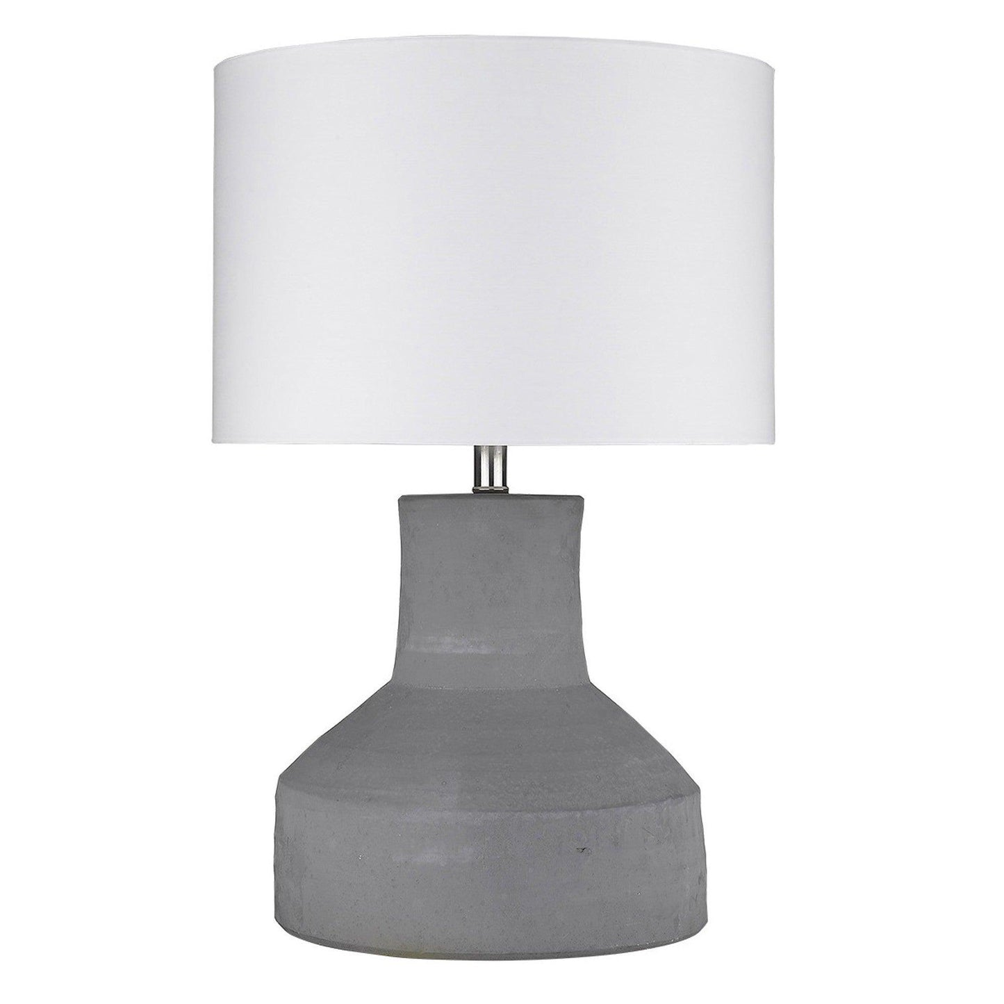 Trend Home 1-Light Polished Nickel Table Lamp - AFS