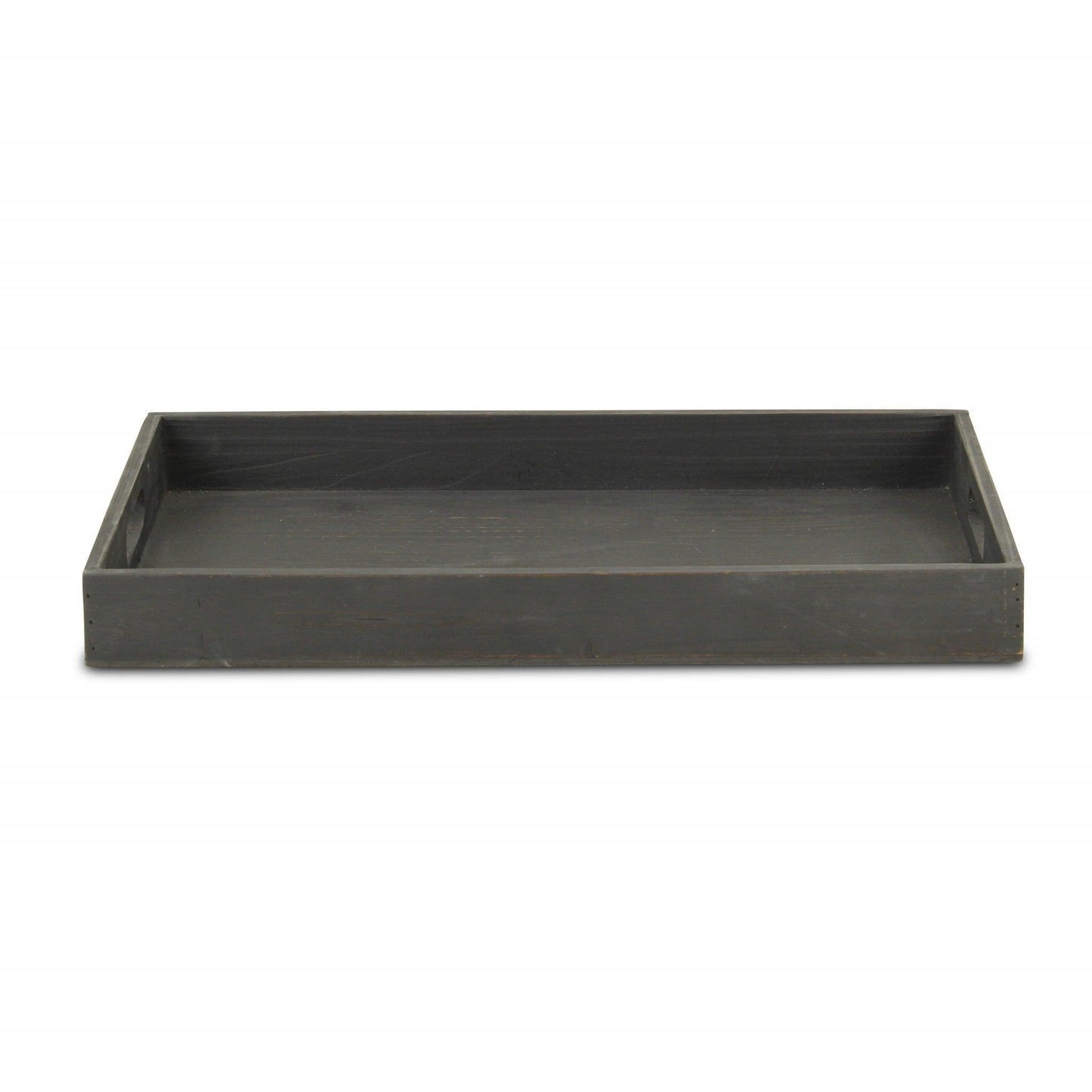 Minimalist Black Wooden Tray - AFS