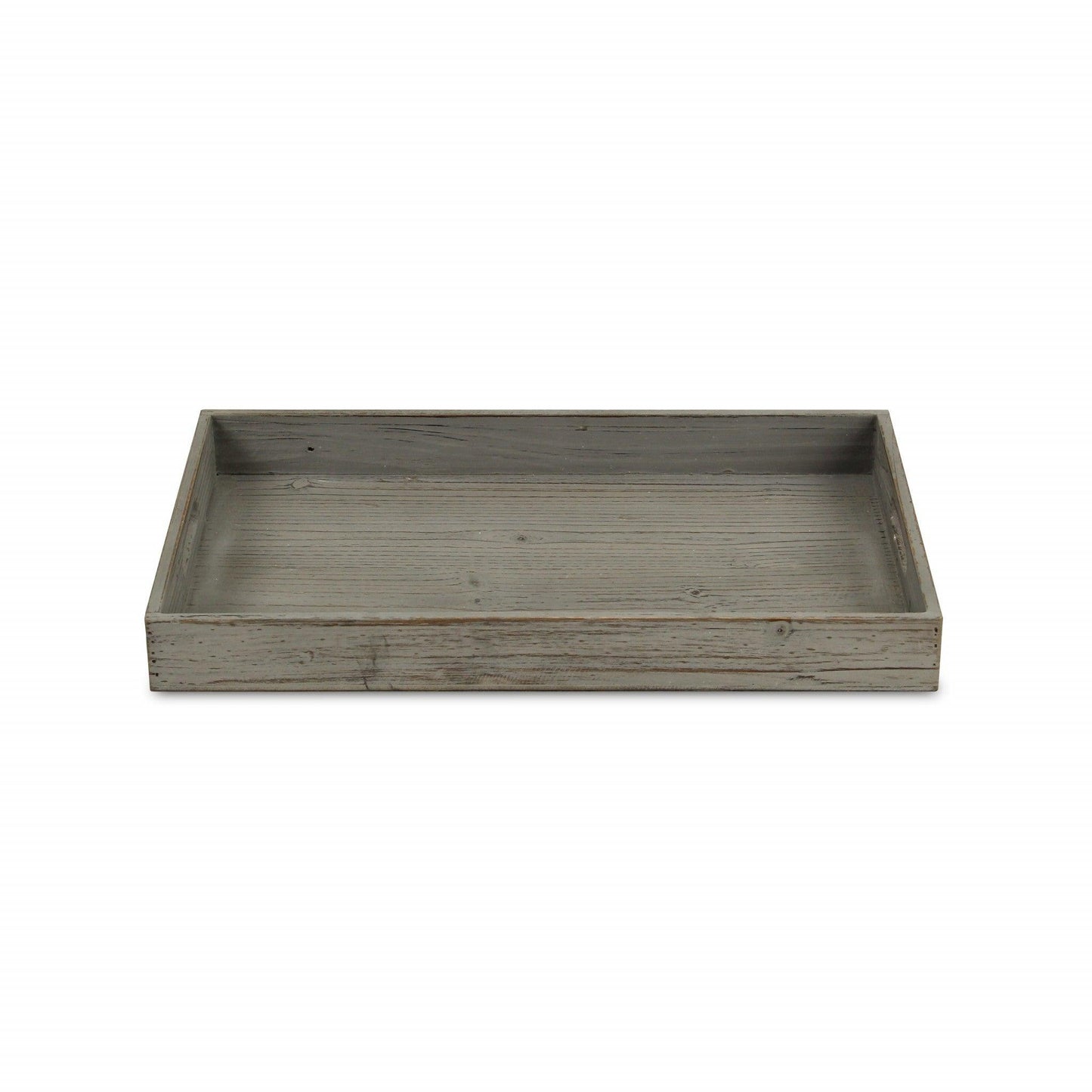 Minimalist Gray Wooden Tray - AFS