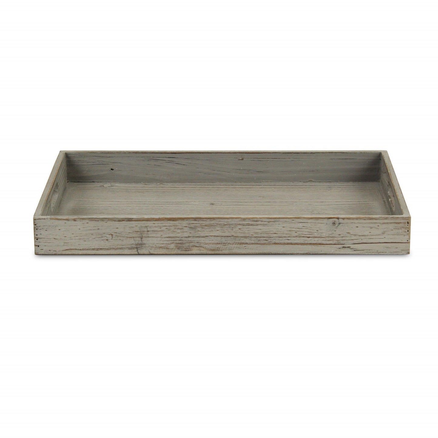 Minimalist Gray Wooden Tray - AFS