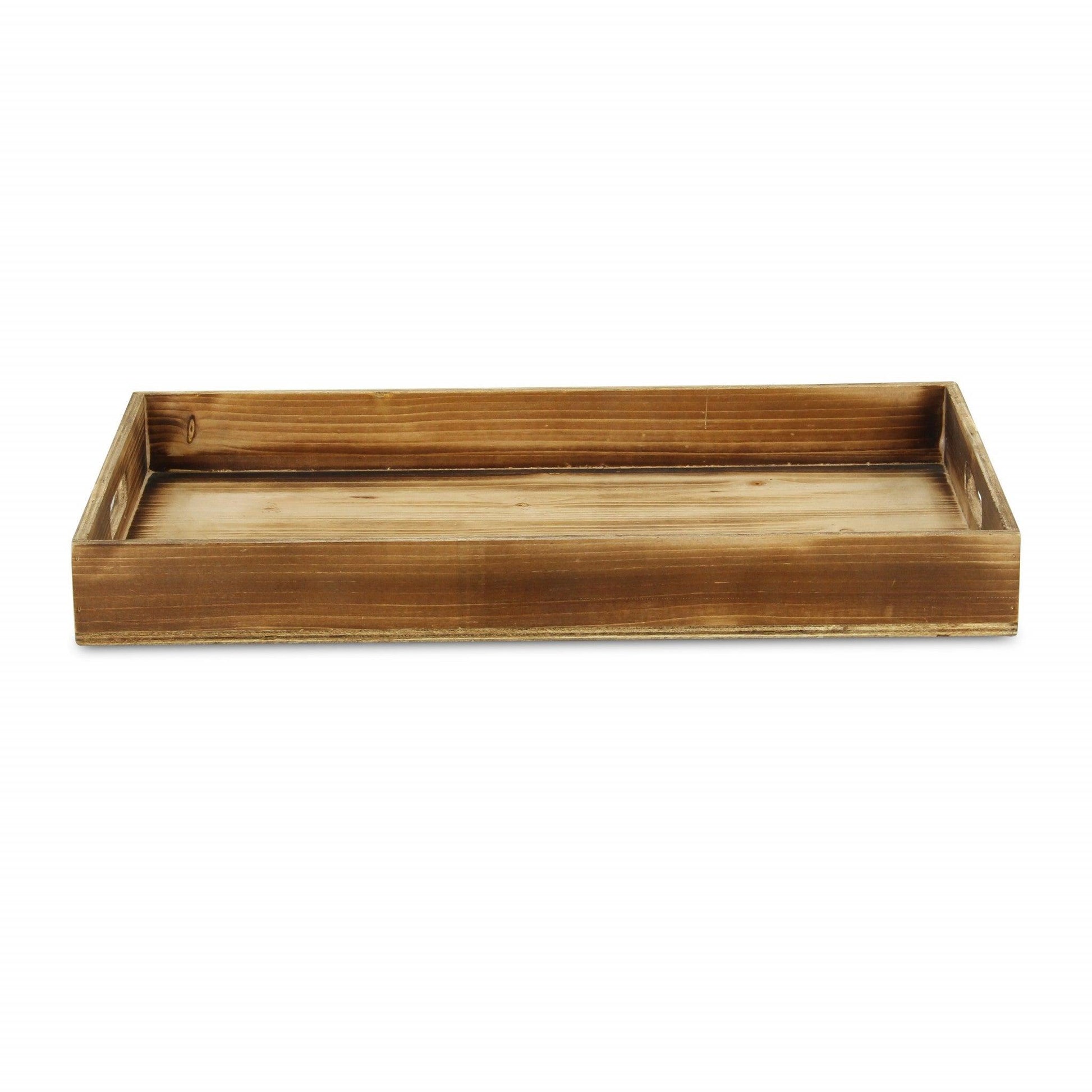 Minimalist Brown Wooden Tray - AFS