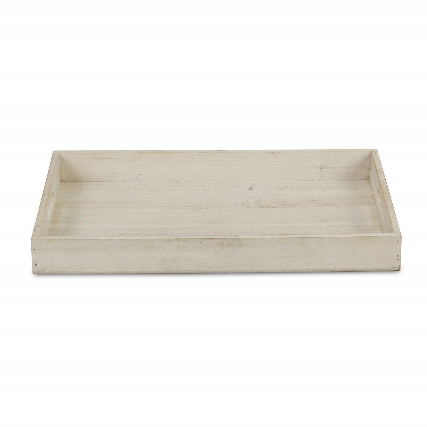 Minimalist Light Gray Wooden Tray - AFS