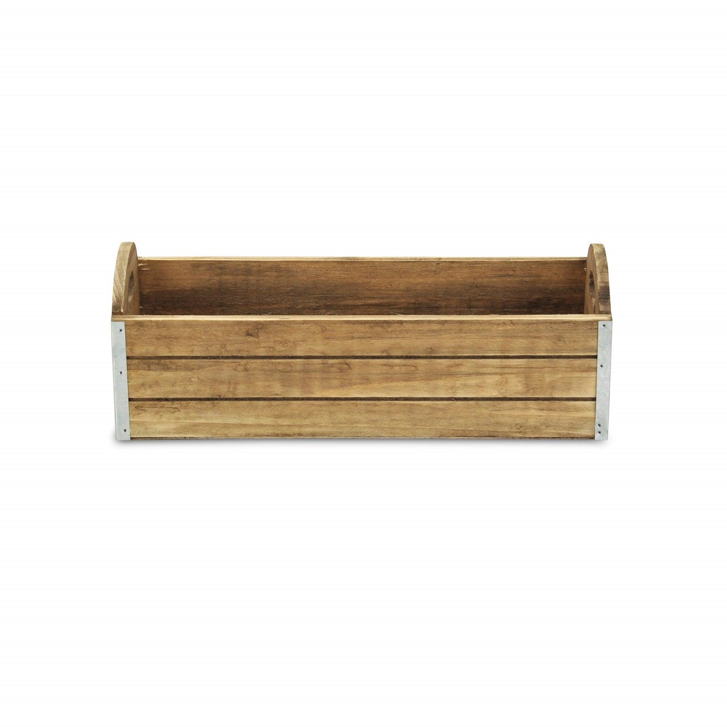 Rectangular Wooden Box Planter - AFS