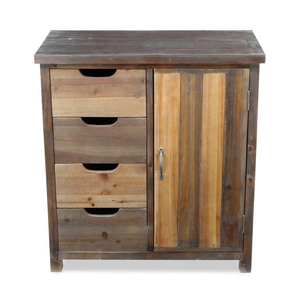 Rustic Natural Accent Storage Cabinet - AFS