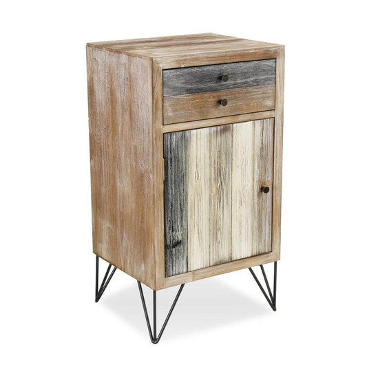 Modern Urban Rustic End or Side Table - AFS