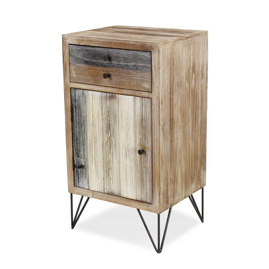 Modern Urban Rustic End or Side Table - AFS