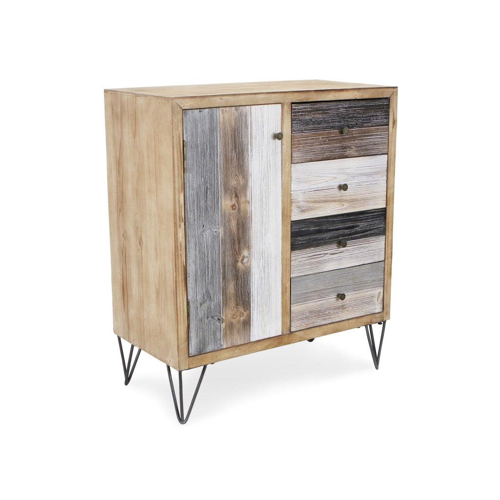 Modern Urban Rustic Accent Storage Cabinet - AFS