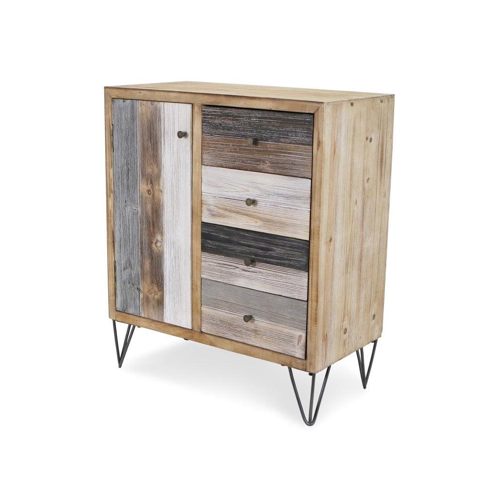 Modern Urban Rustic Accent Storage Cabinet - AFS