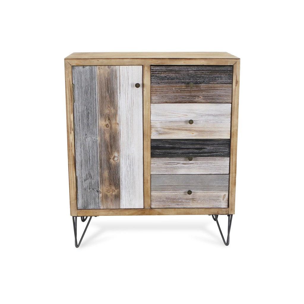 Modern Urban Rustic Accent Storage Cabinet - AFS