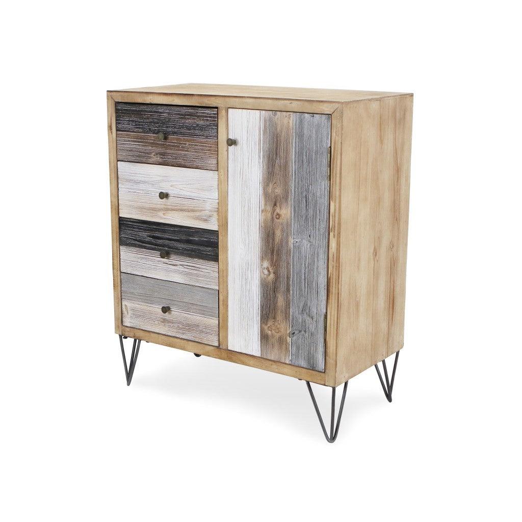 Modern Urban Rustic Accent Storage Cabinet - AFS