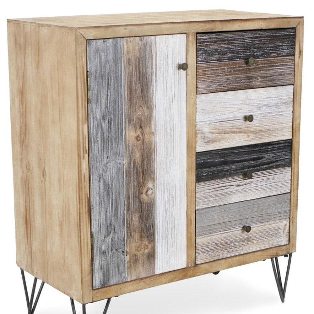 Modern Urban Rustic Accent Storage Cabinet - AFS