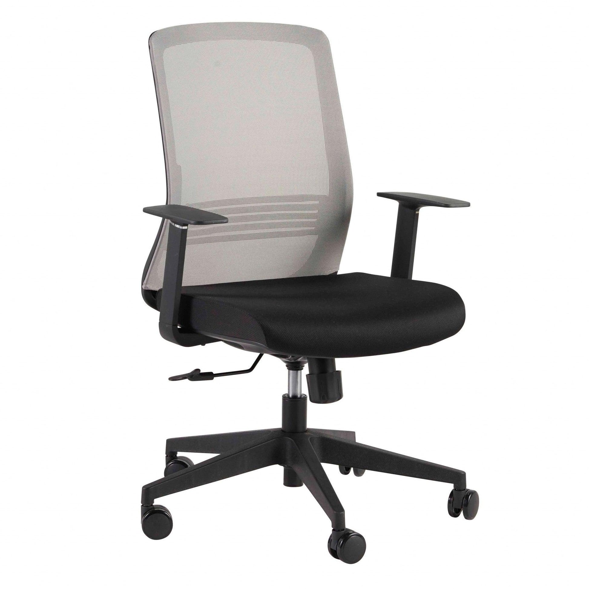 Black and Gray Mesh High Back Office Chair - AFS